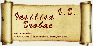 Vasilisa Drobac vizit kartica